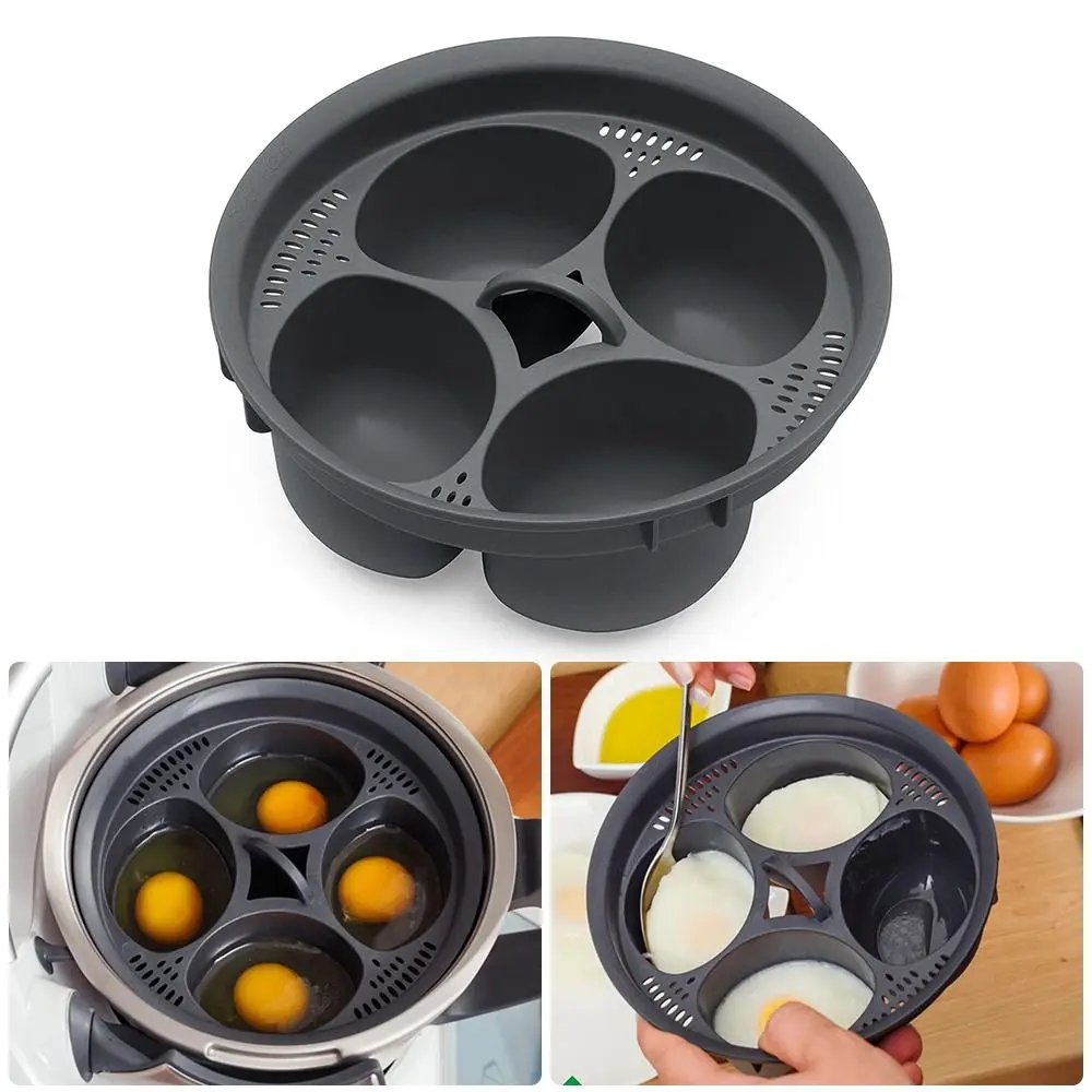4in1EggCookerEggPoachersToolsMultifunctionPotSteamerTrayEggs
