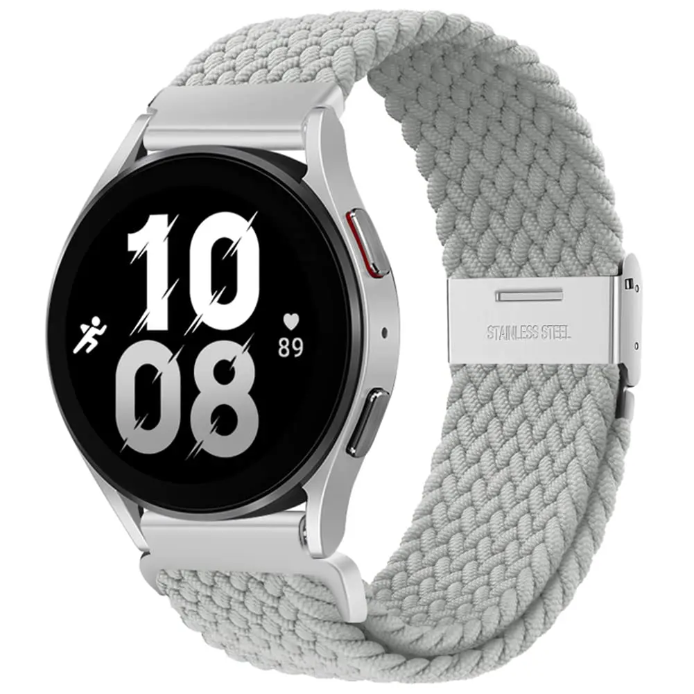 Braided Elastic Bracelet 20mm/22mm Smartwatch Band Strap