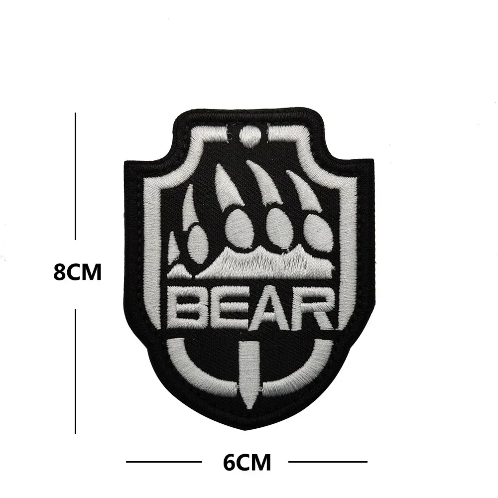 Escape From Tarkov IR Taktischer PVC-Patch, Stickerei-Patches für Kleidung, USEC BEAR, Moralabzeichen, Klett-Rucksack-Aufkleber – Detail 6