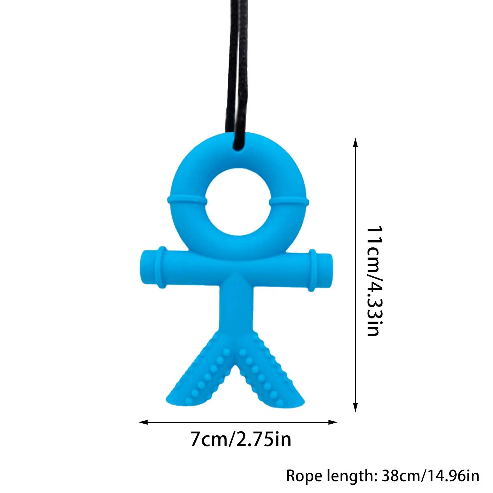 Baby Teether Chew Lery Silicone Kids Teethers Teething Care Bite Autism Sensory Chewy ADHD Toys For Children Gifts - 6