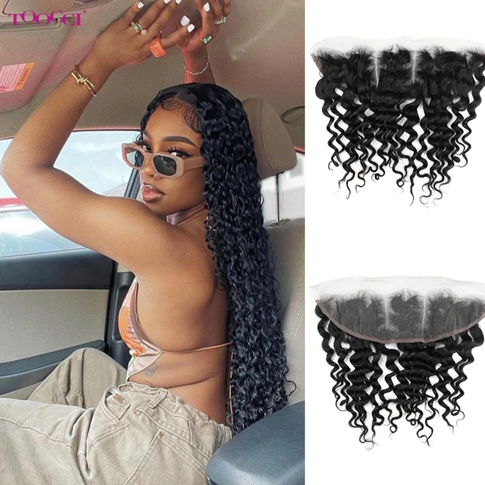 deep-wave-lace-frontal-13x4-transparent-lace-closure-plucked-straight-human-hair-for-women-natural-hair-line-remy-hair-closure