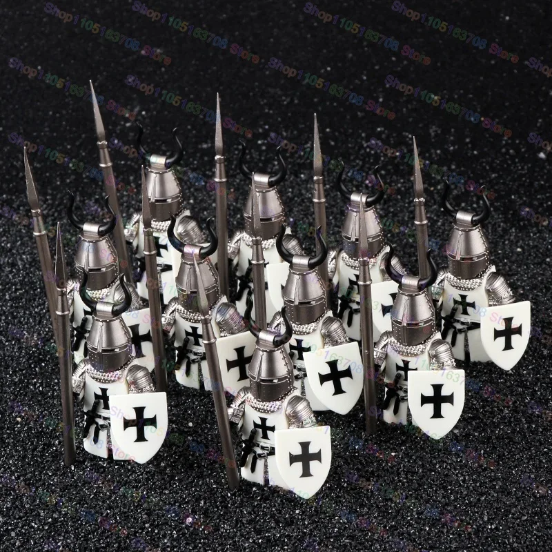 Bausteine im chinesischen Stil, berühmter Charakter in Romance of the Three Kingdoms, Montage-Actionfiguren, Modellziegel, Spielzeug – Detail 1