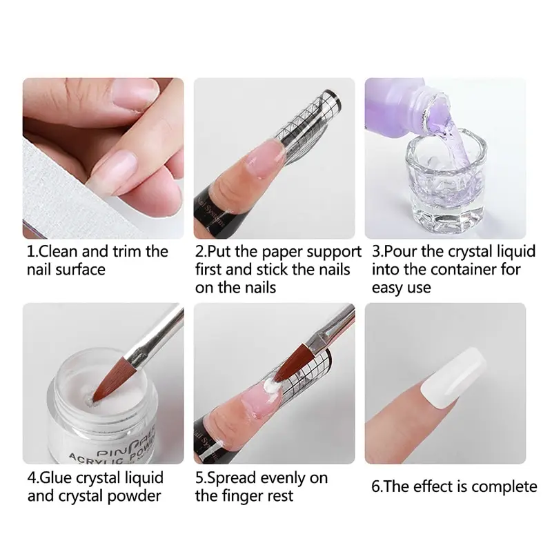 Nail Acrylic Liquid 40ml Acrylic Liquid Monomer Crystal Nail Art Nail Extension Carving Liquid Crystal Art Extension