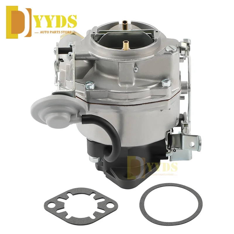 

New Carburetor Carb Rochster BV 1 Barrel OE 7023003 For 1963 Chevy Pontiac 194 230 250 6 Cylinder 3.8L Engine Manual Choke Carby