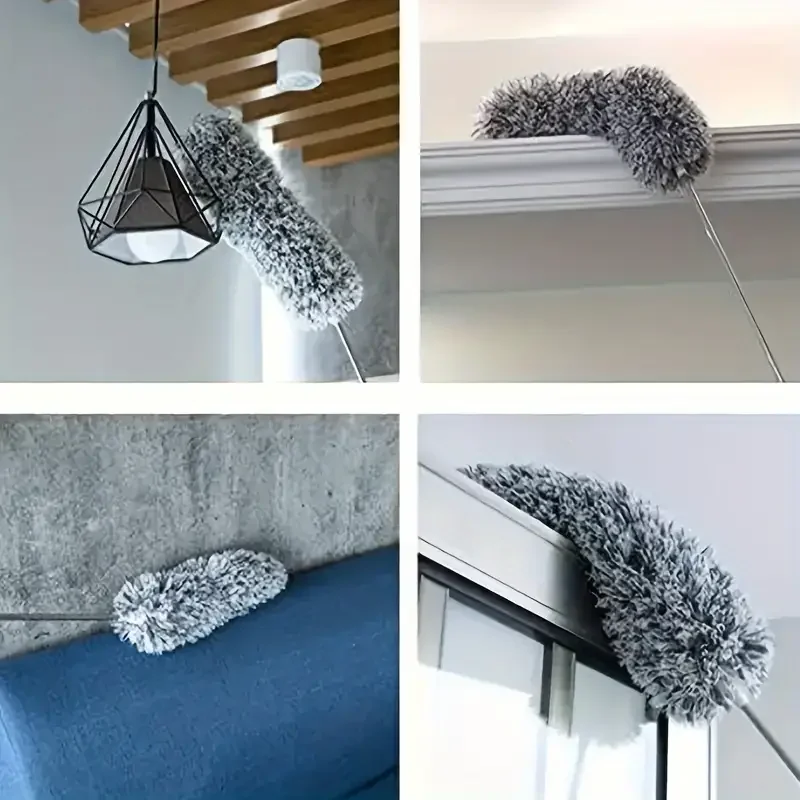 Description Picture 4 of itemExtendable Microfiber Dusting Brush - Bendable Head,Reusable and Washable,Suitable for High Ceilings,Living Room,Bedroom,Bathroo