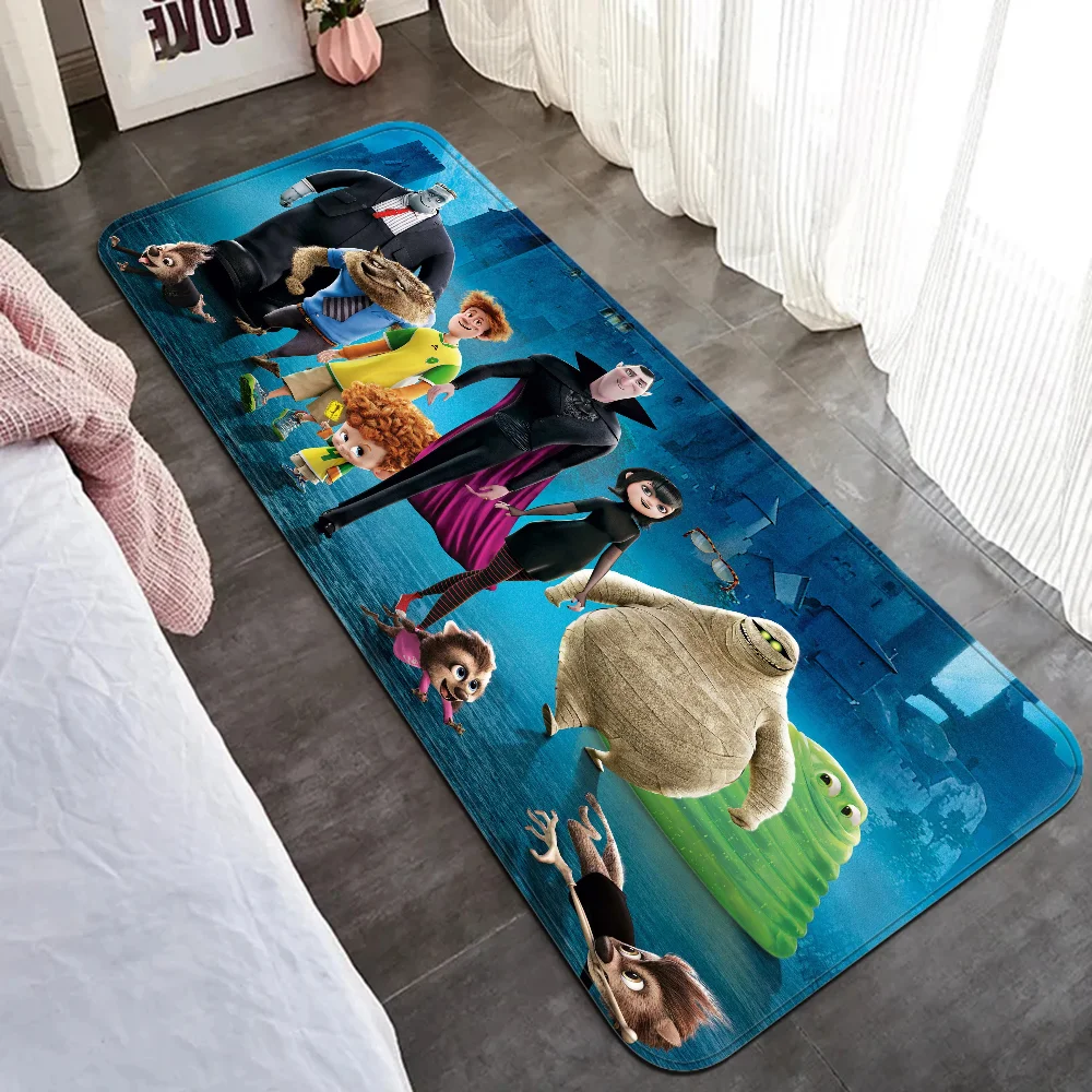 Hotel Transylvania Room Mats Anti-slip Absorb Water Long Strip Cushion Bedroon Mat Household Carpets 2