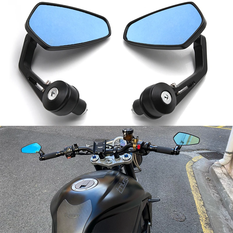 Motorcycle Rear View Mirror Bar End Mirrors Motorcycle Handlebar Tip