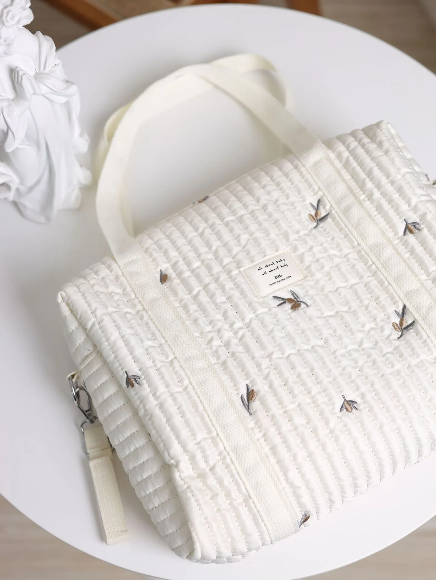 2024 New Large Capacity Tote Bag Multifunctional Lightweight Embroidery Handbag for Women