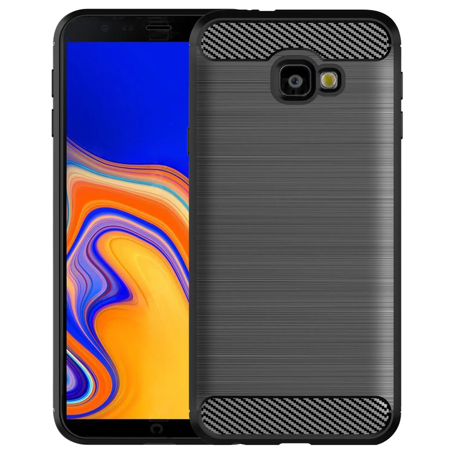 Custodia Mobile Antiurto Per Samsung J4 Plus J4 + Galaxy J4 Core Prime Cover Per Telefono Di Lusso Per Galaxy J4 2018 Custodia Opaca Anti-Caduta