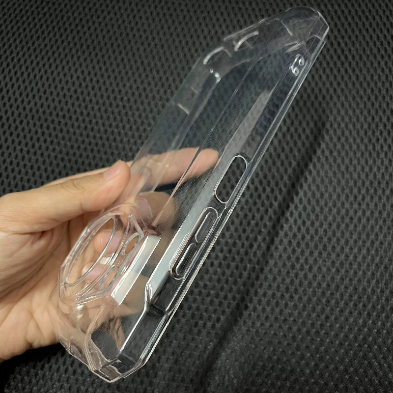 Premium Black Transparent Soft TPU Silicone Back Cover Phone Case