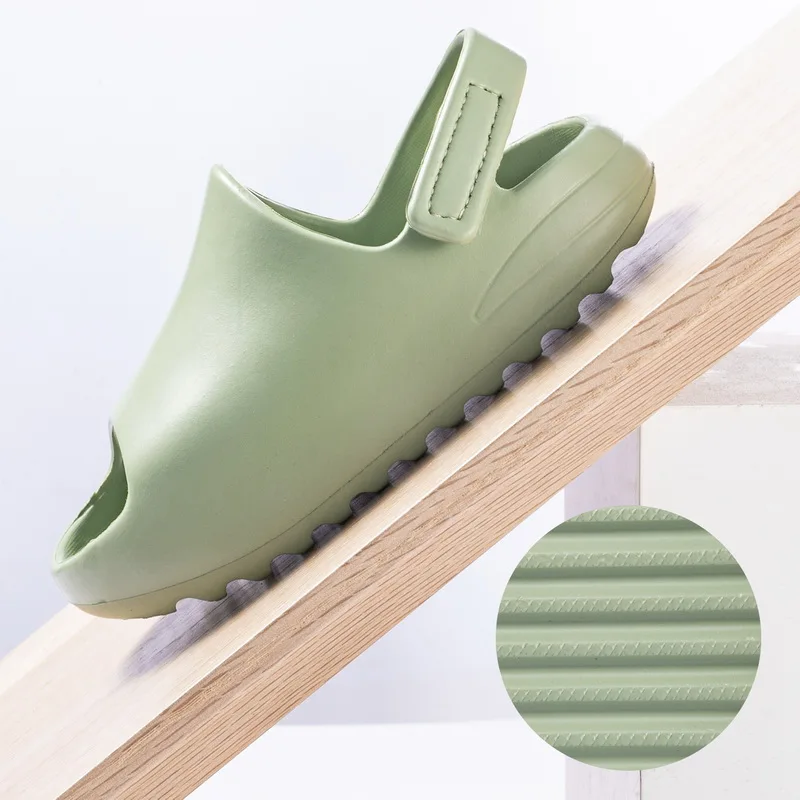 2024 Hot Kids Sandals Baby Toddler Slip On Fashion Boys Girls Foam Beach Summer Slides Eva Children Lightweight Water Shoes