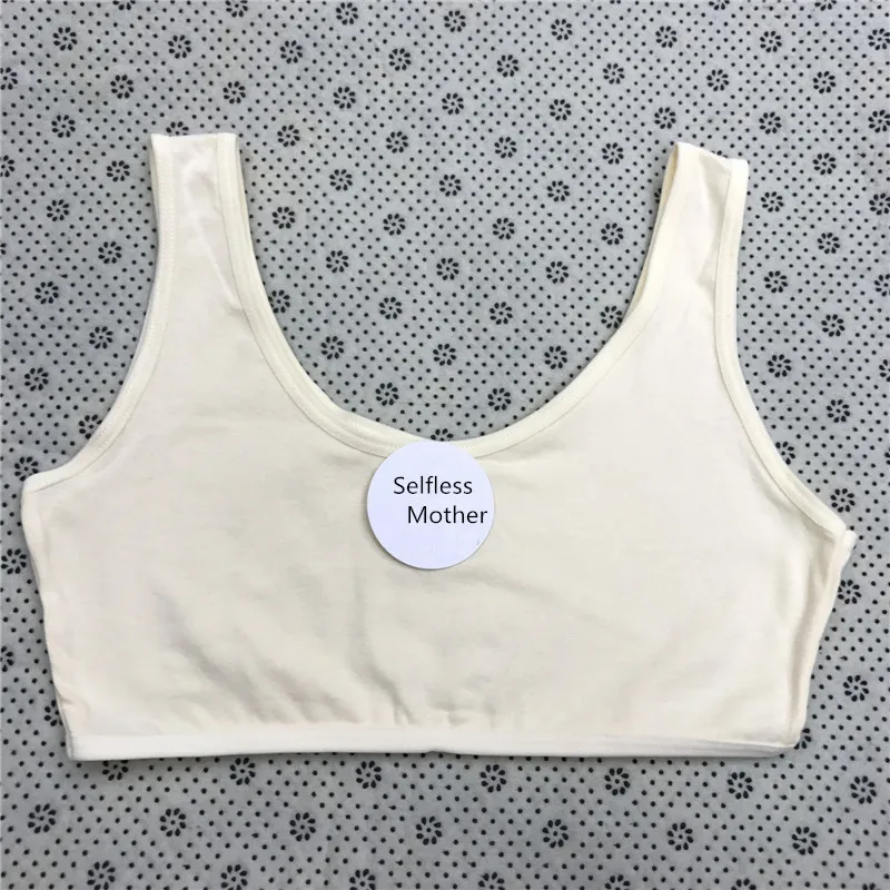 Sports Bra Training Bra Cotton Bra 3Pcs Teen Girls Tank Top Bra
