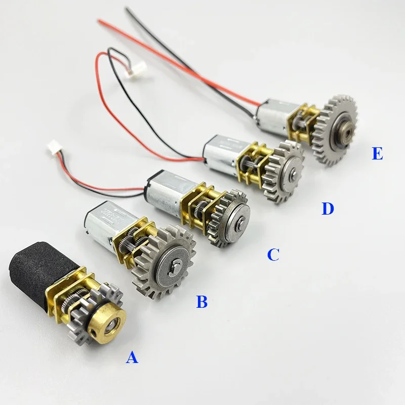 5pc Micro Mini N20 Gear Motor Dc 3v-6v Slow Speed Full Metal Gearbo - Foto 2
