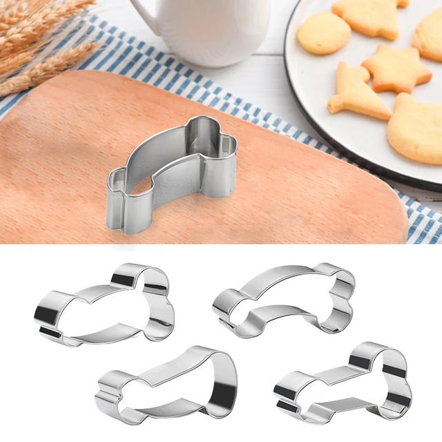 4pcs Cookie Cutter Funny Penis Fondant Valentine's Day Kitchen Biscuit Home  DIY Pastry Easy Clean Stainless