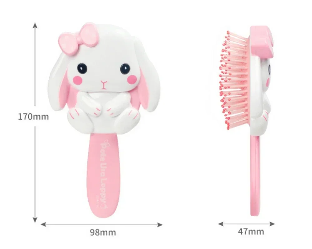 Mermaid Combs for Kids 1pc Cute Air Cushion Massage Comb for Girls Children Cartoon Rabbit Dress Up Make Up Hair Care Gifts