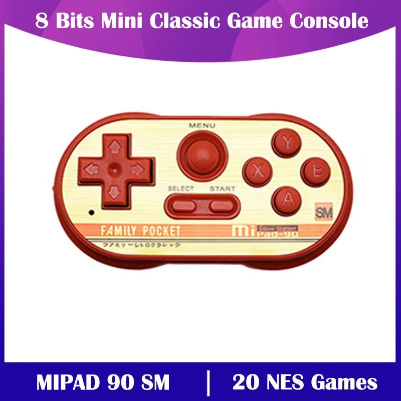 Console Di Gioco Classica A 8 Bit Doppia Classic Nes 90Sm Mini Lettore Video Portatile Tv Console Per Videogiochi Portatile