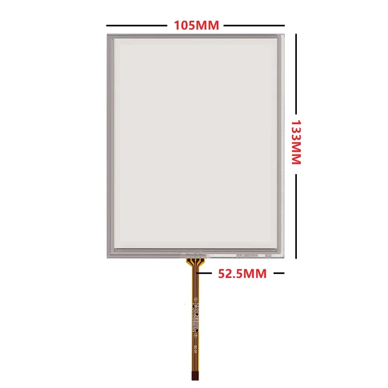 Pannello In Vetro Touch Screen Resistivo X431 A 4 Fili Da 5.7 Pollici 133*105Mm Per Siemens Tp177A Tp177B 133 X105Mm