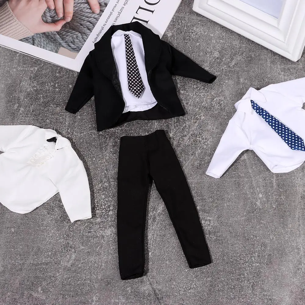 Male Doll Shirt 1/6 Doll Clothes Casual Suit Wedding Party Suit 30cm Doll Daily Wear Doll Pants Suit Clothes Doll Accessories
