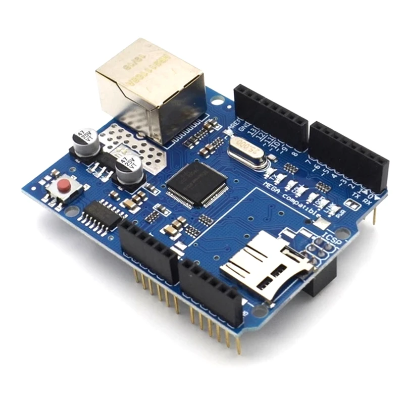 Shield Ethernet Shield W5100 R3 Mega 2560 1280 328 UNR R3 Only W5100  ,  