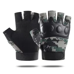 Tactical Half Finger Gloves for Men Army Shooting Special Forces Military Mittens Training Climbing Motorcycle Fingerless Gloves