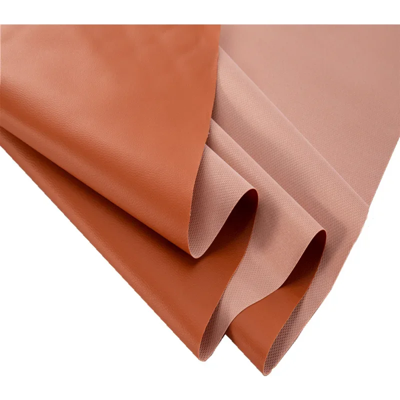 1.6 Meter Wide Small Lychee Pattern PVC Leather Car Soft Cushion Material Composite Artificial Leather Fabric for Clothing Acces