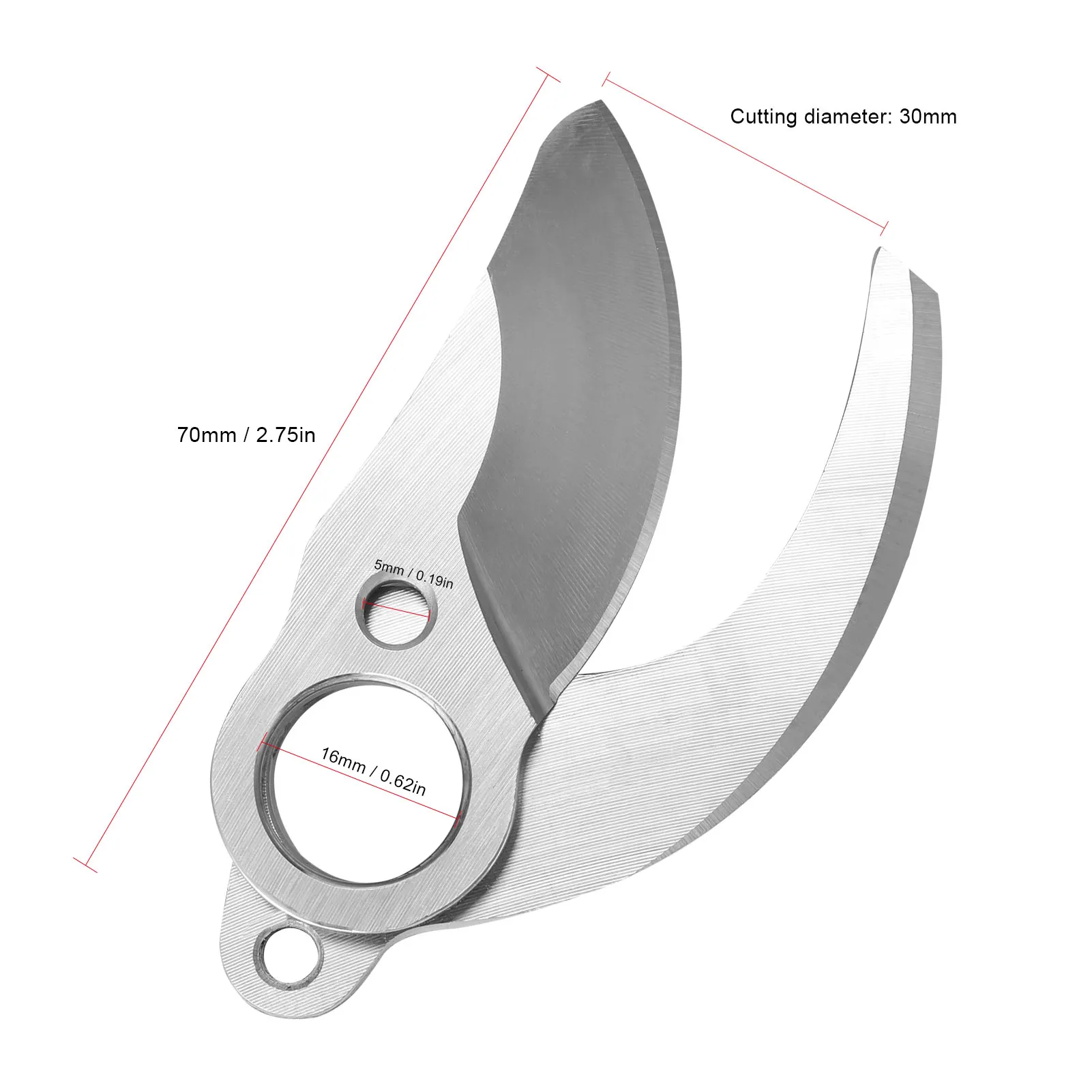 SK5 Cordless Pruner Cutting -Blade 30mm Electric Pruning Shear Accessory Efficient Fruit Tree Bonsai Pruning Branches Tool Pruning Shears Garden Pruner Pruning Shears Blades