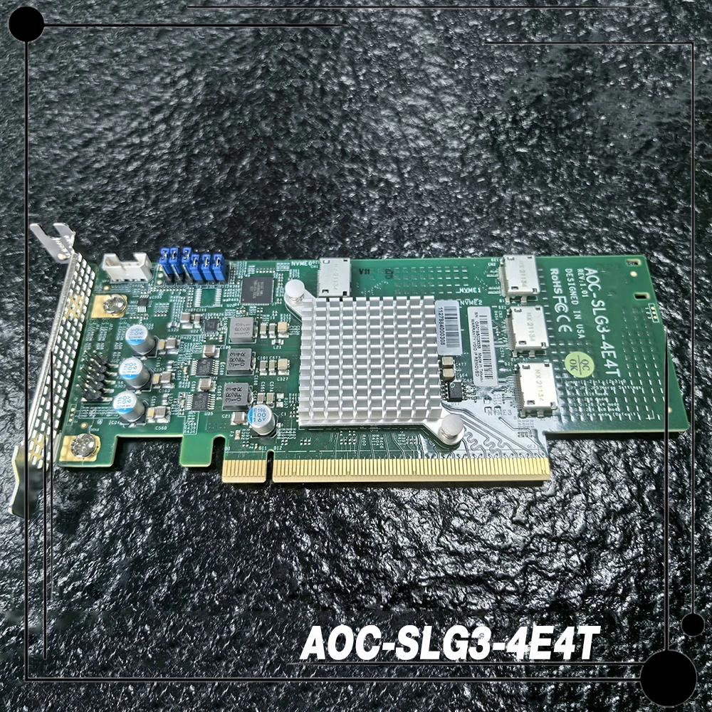 VME U.2 확장 카드 AOC-SLG3-4E4T