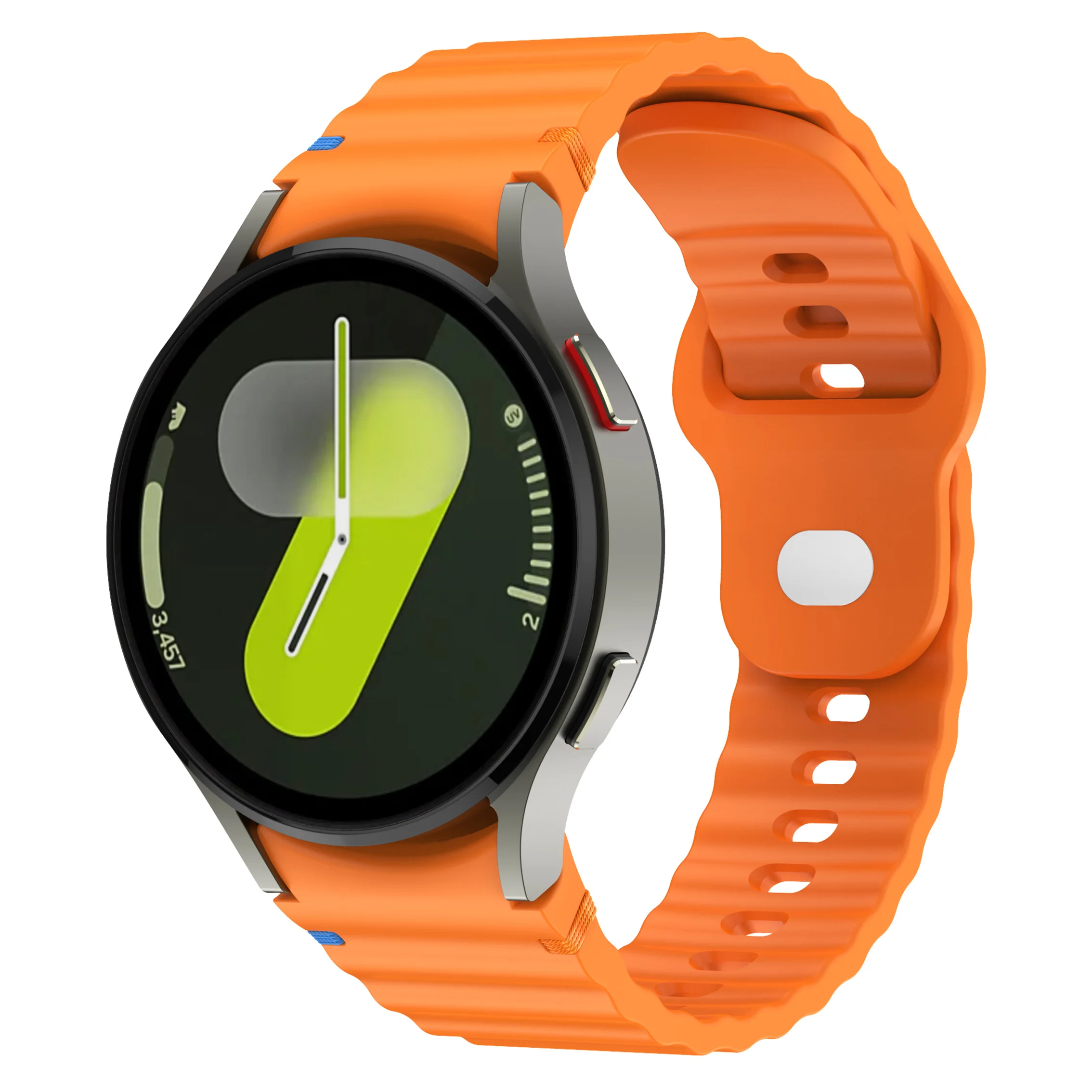Seamless Silicone Bracelet for Galaxy Watches - Universal Fit