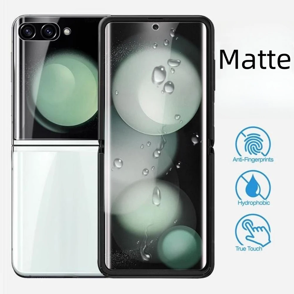 3-in-1 Matte Frosted Soft Hydrogel Film Screen Protector