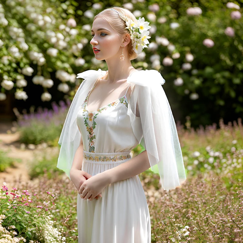 Рисунок 2 - 1 Пара Модная шаль из пряжи свадебный