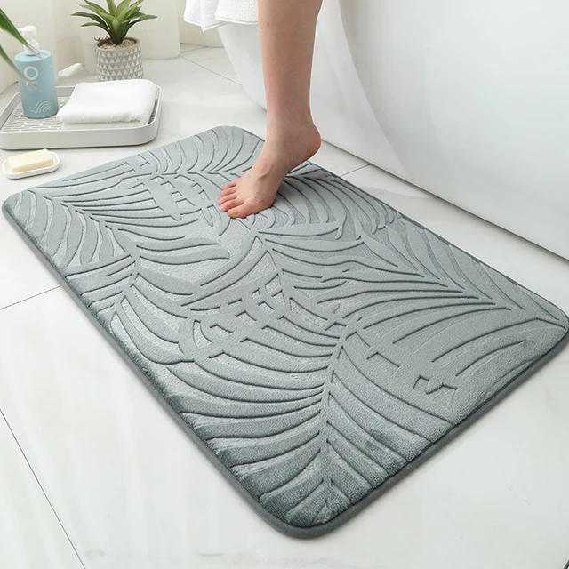Super Absorbent Floor Mat, Super Absorbent Bathroom Mat, Super Non-slip  Coral Velvet Bathroom Mat, Door Mat Bathroom Rug Mat - AliExpress