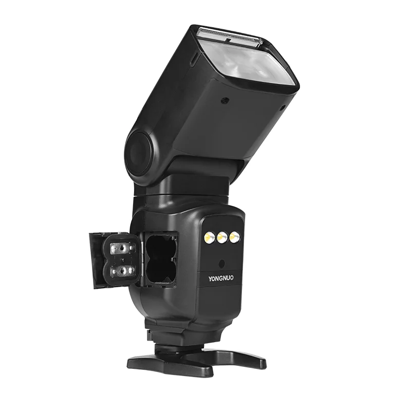 YONGNUO YN968EX-RT III LED 라이트 무선 플래시 스피드라이트 마스터 TTL HSS 옵션 YN-E3-RT II 트리거 (캐논 700D 1100D 7DII 용)