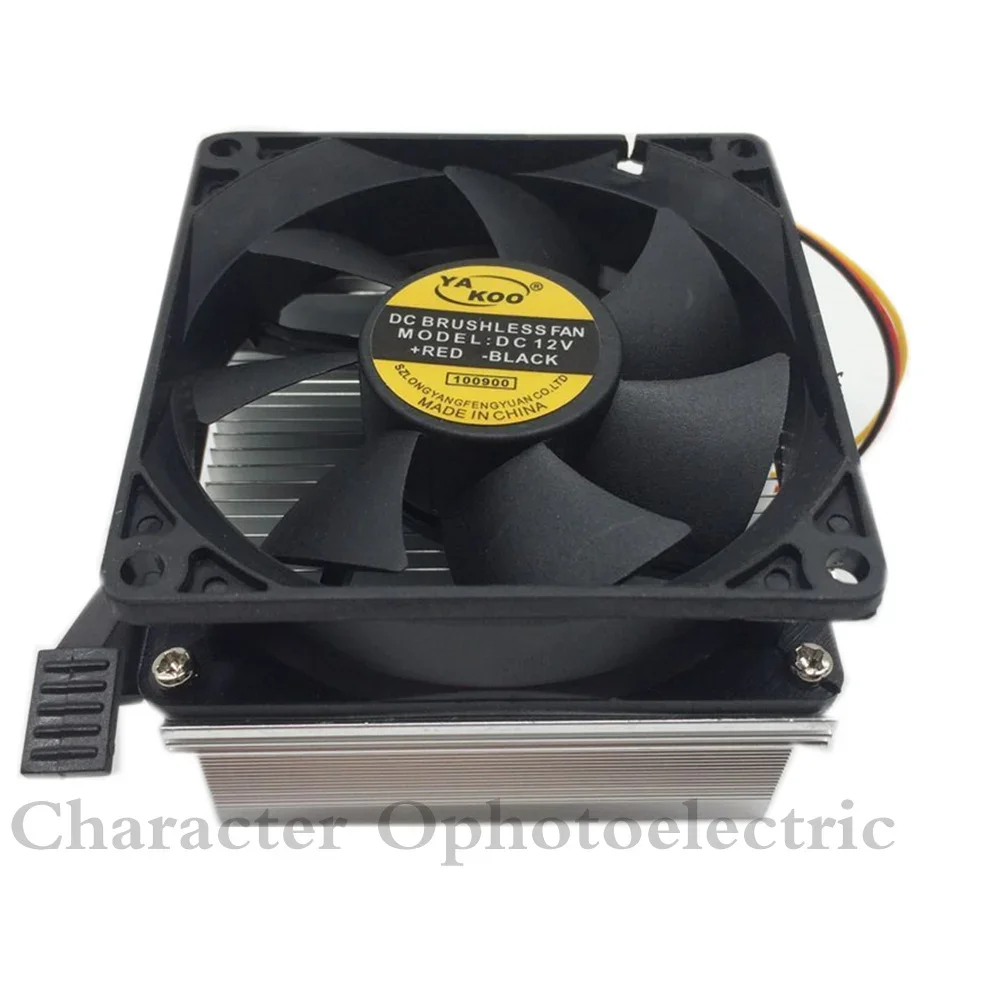 2PCS Aluminium Heat Sink Cooling 12V Fan 20W 50W 100W LED chip High Power Led Light