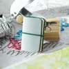 32 Sheets Ultra-small Leather Hand Account Notepad Notebook Mini Replaceable Travel Journal Stationery Kawaii Handbook Planners 4
