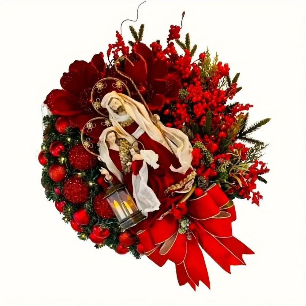 Artificial Christmas Wreath Garland 4