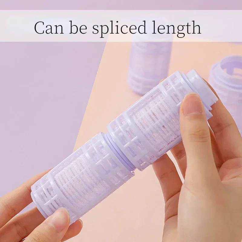 3/4pcs/lot 2 Size Air Bang Rollers Self-adhesive Lazy Bangs Roller Hair Curlers Hair Curling Air Bangs Roller Clip Styling Tools