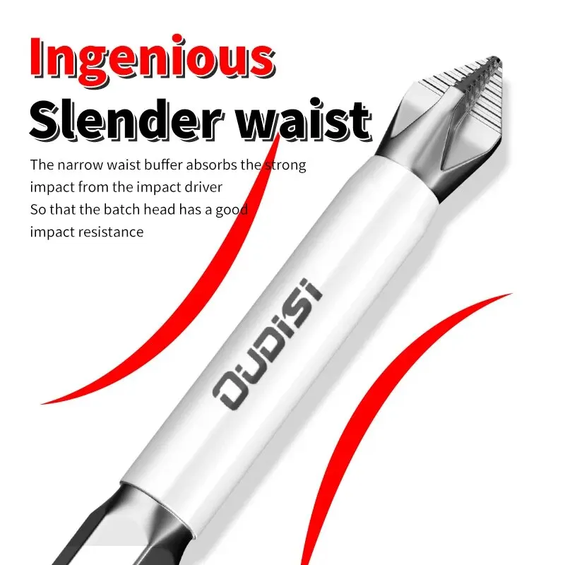 6 PCs Non-Slip Magnetic Cross Head Household Electric Driver Screw Set - High Hardness Hand Drill Bits for Electric Screwdrivers - Image 5