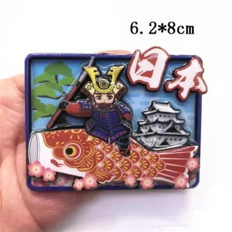 Tokyo Mount Fuji Magneti per frigorifero 3D Turismo Souvenir Magneti per frigorifero in resina Collezione di adesivi Decorazione regalo artigianale  15