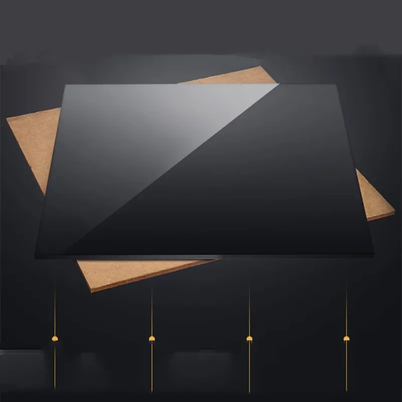 200X200mm Black Acrylic Plate PMMA Acrylic Board Plastic Sheet Organic Glass Polymethyl Methacrylate 2mm 5mm 8mm thickness