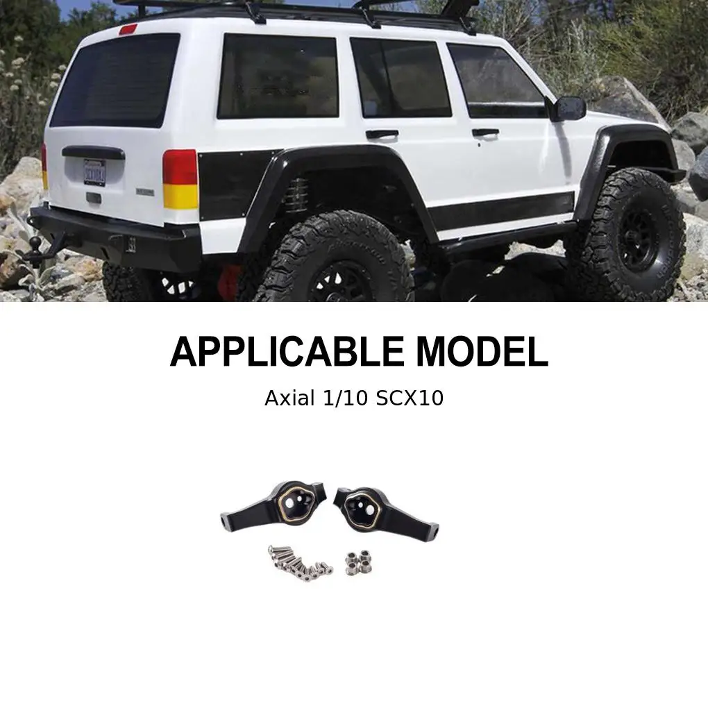 

RCGOFOLLOW 1/10, тяжелые грузы из алюминиевого сплава, C-образные ступицы, блоки для осевого радиоуправляемого автомобиля SCX10 TRX4 TRX6