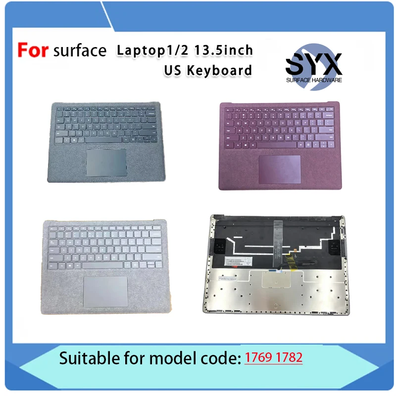 For Microsoft Surface laptop, laptop 1, laptop 2, keyboard