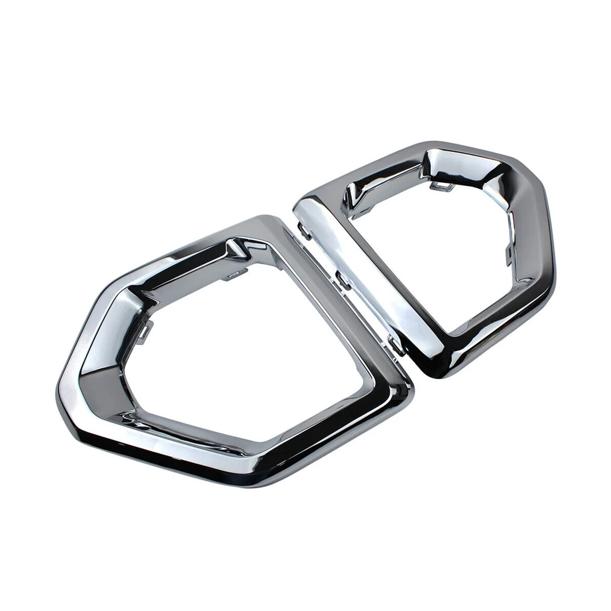 

Car Styling Front Fog Light Trim Strip Lampshade for GMC 2019-2021 Fog Light Chrome Decoration Cover 84176753 84176752