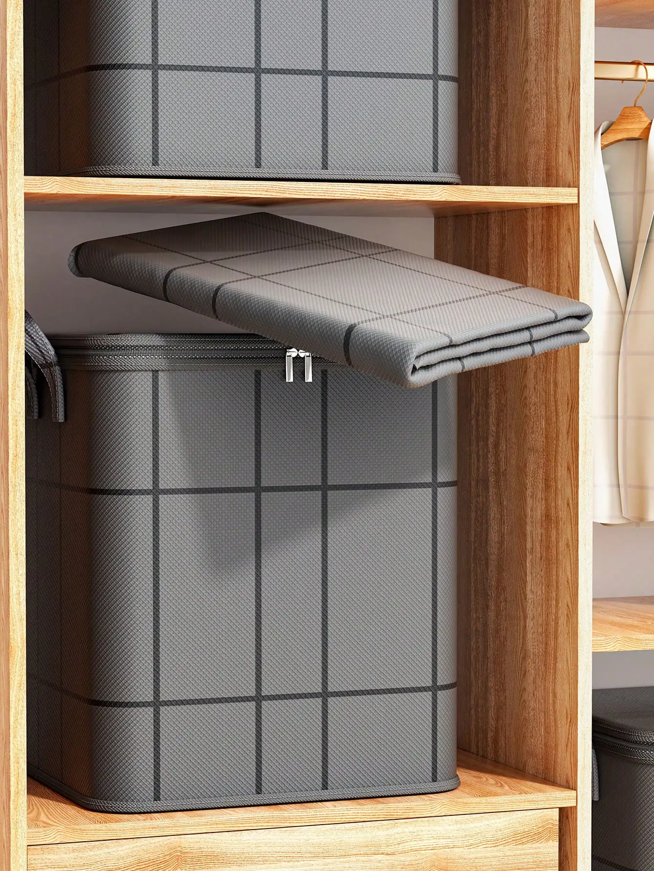 Big Capacity Storage Bag Quilt Clothes Moisture Dust Proof Proof Organizer Duvet Blanket Sorting Bags Luggage Bag 3