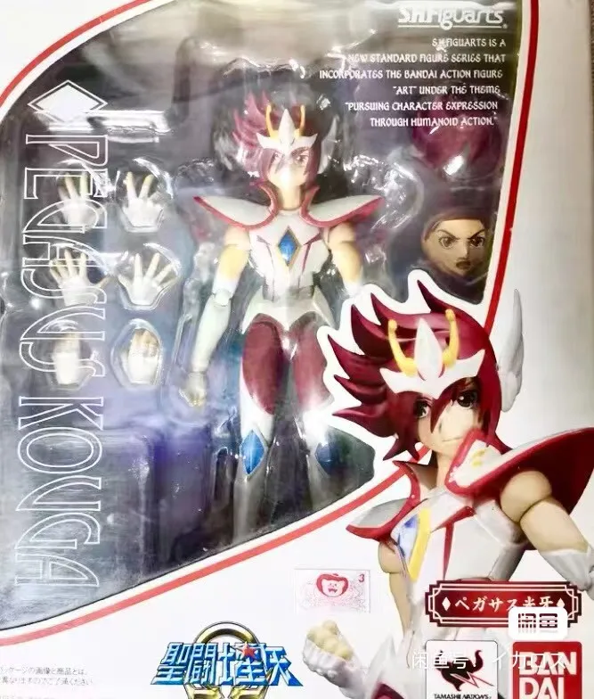 Original BANDAI Saint Cloth Myth Saint Seiya Omega Pegasus Kouga In Stock  Anime Figures Model Toys - AliExpress