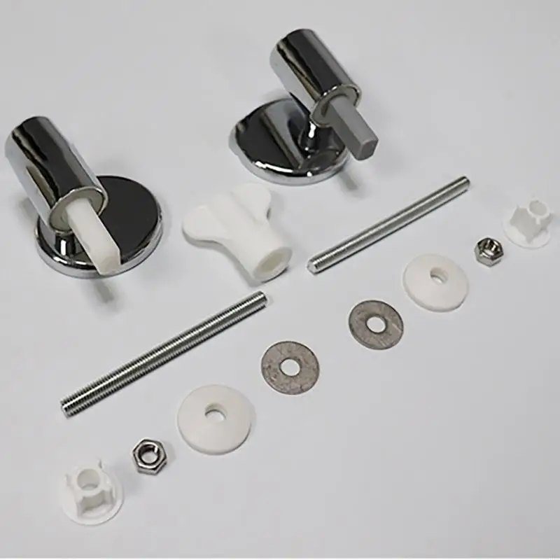 N5KC Quiet Close Toilet Lid Hardware Soft Close Mechanism Slow Drop Seats Fittings Toilet Component Suitable for Family