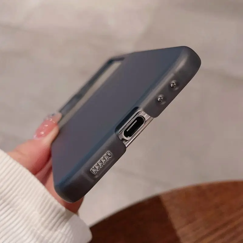 Ultra Thin Matte Shockproof Transparent Hard Case