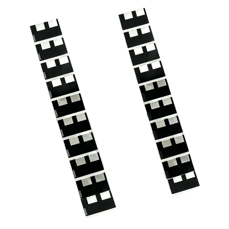 

DXAB Pack of 10 Code Sticker Bulk Film Label Sticker for 135 Film ISO800 & ISO1600
