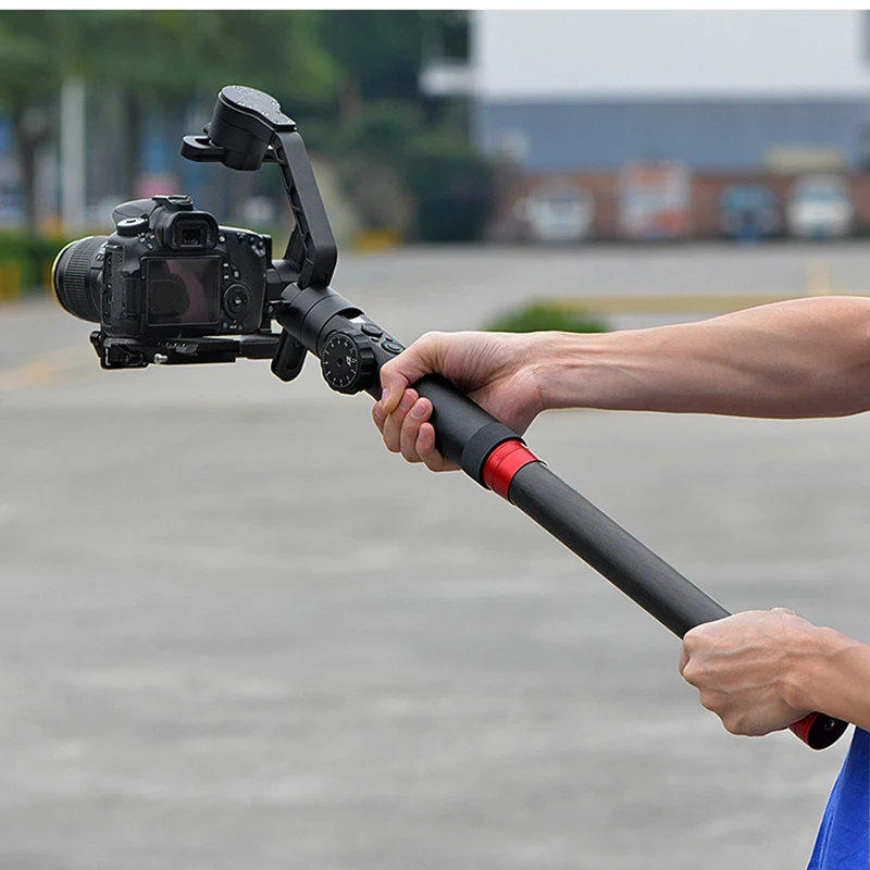 Gimbal Carbon Fiber Extension Monopod Pole Rod Extendable Stick for DJI RS 4 3 2 Ronin S SC S2 RS2 Moza Zhiyun Weebill Crane 2 handheld gimbal accessories