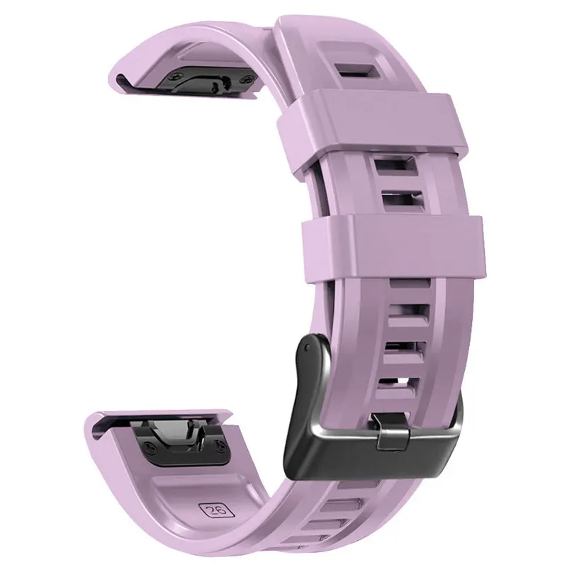 Silicone Smartwatch Wristband Bracelet – Premium Watch Strap, 22mm/26mm