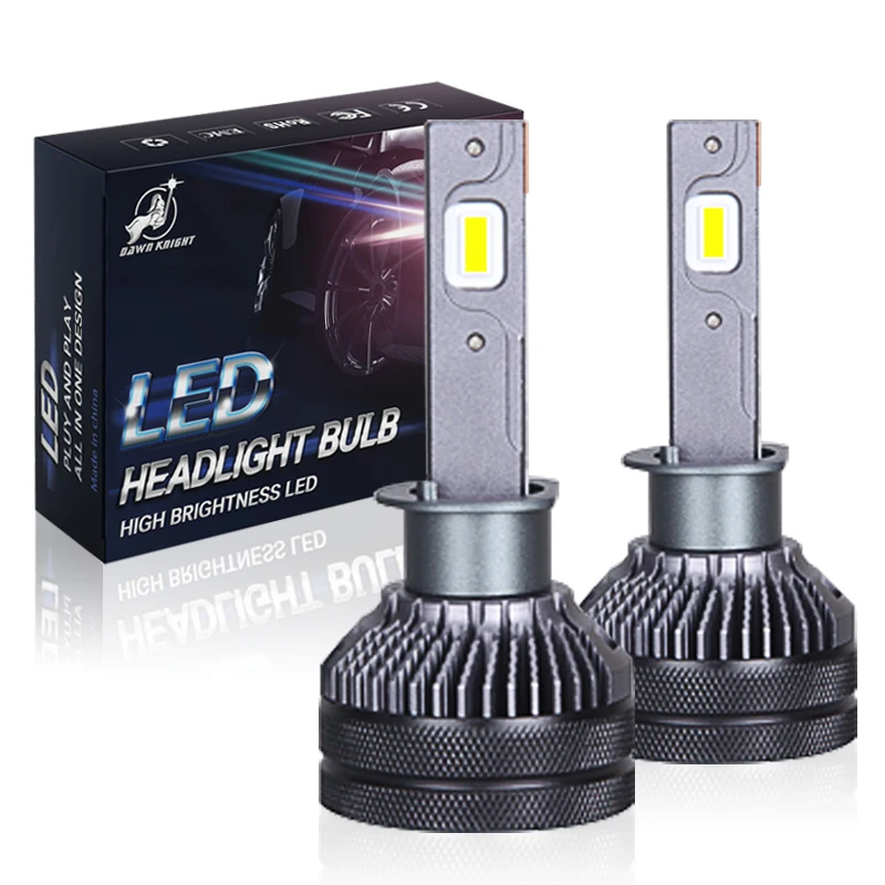 Светодиодная лампа DAWNKNIGHT K5C 4300K 110W H1 H4 H7 двойная медная трубка 3000K светильник для